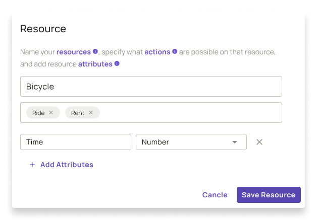 Resource Adding Attributes Example